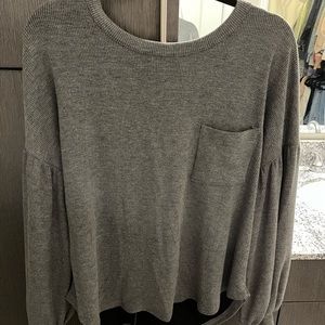 NWT Charcoal Gray Sweater